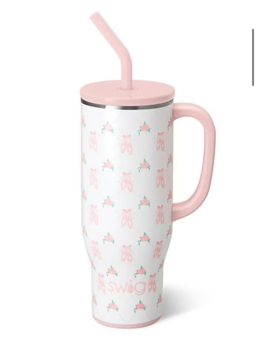 Swig Life 30 oz Mega Mug in the "On Pointe" Ballerina 🩰 Brand New